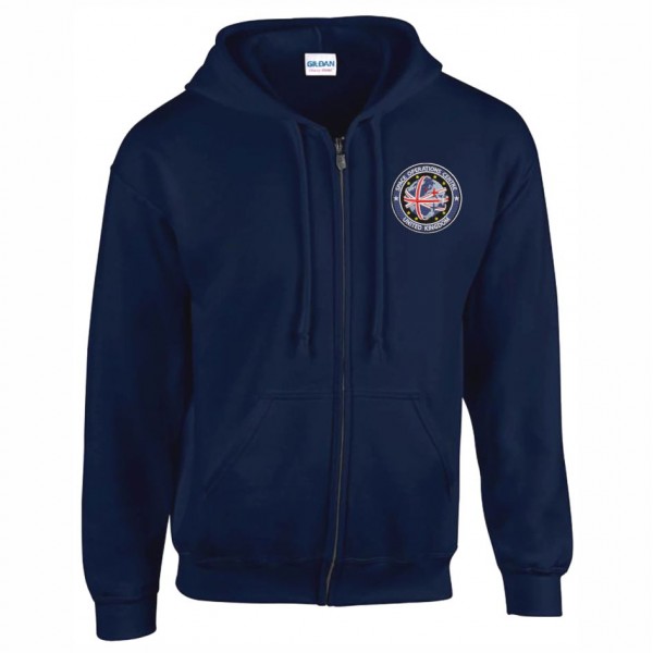 UK Space Operations Centre Full Zip Hooded Sweatshirt